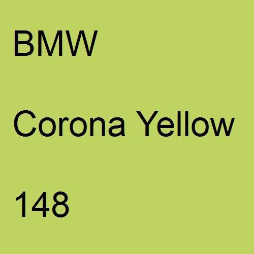BMW, Corona Yellow, 148.